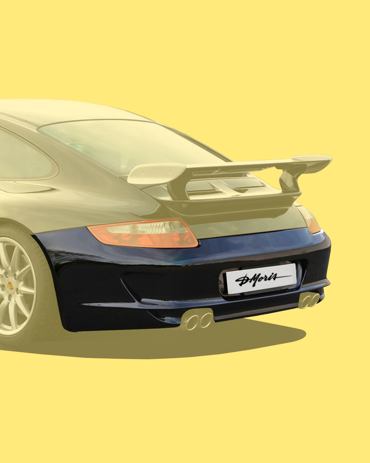 Rear bumper type 997 GT3 phase 1