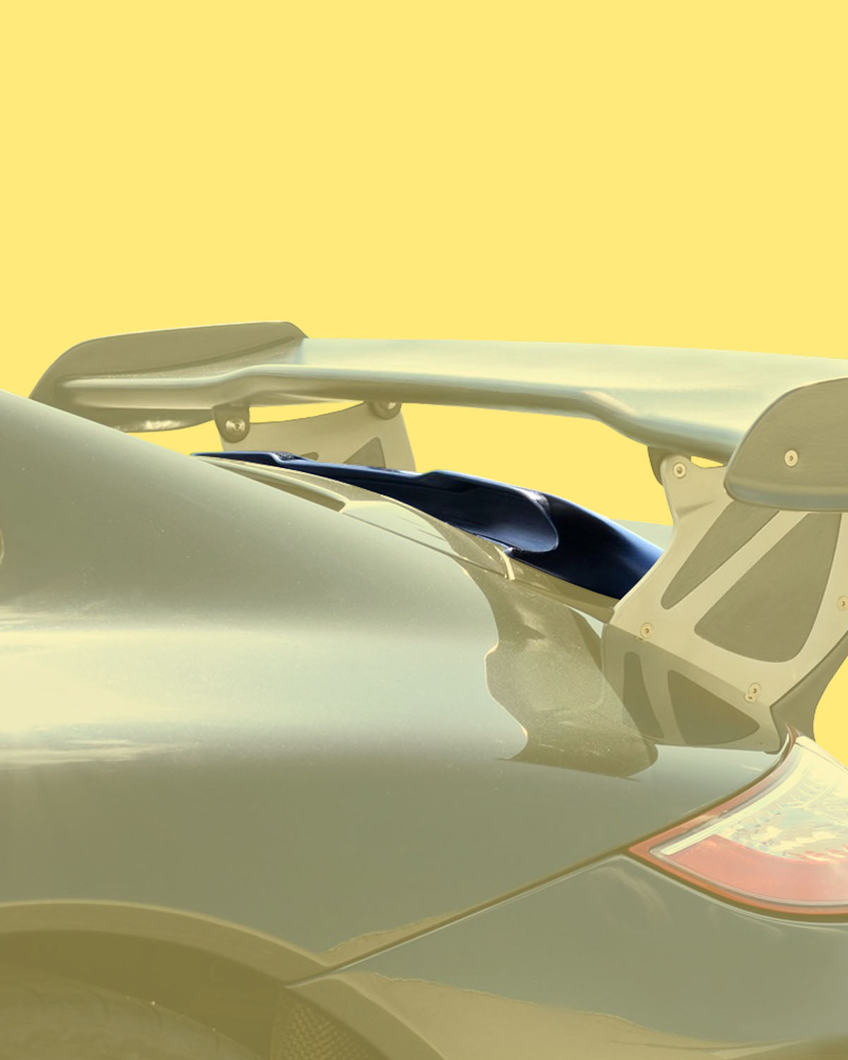 Écope d’air pour béquet arrière Porsche 997 GT3 RS phase 2