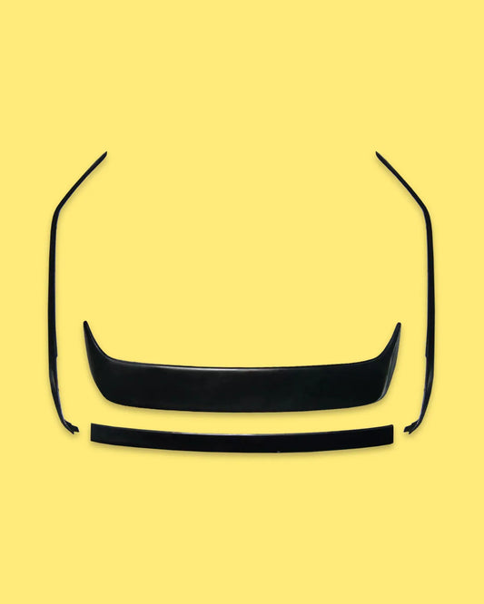 Porsche 968 type rear spoiler (quarter panel surround + spoiler)