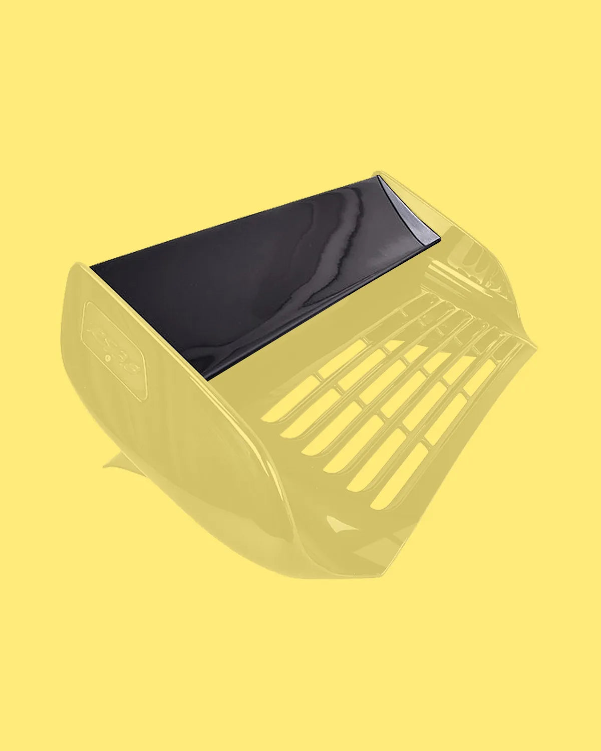 Adjustable flap only for bi-plane rear spoiler