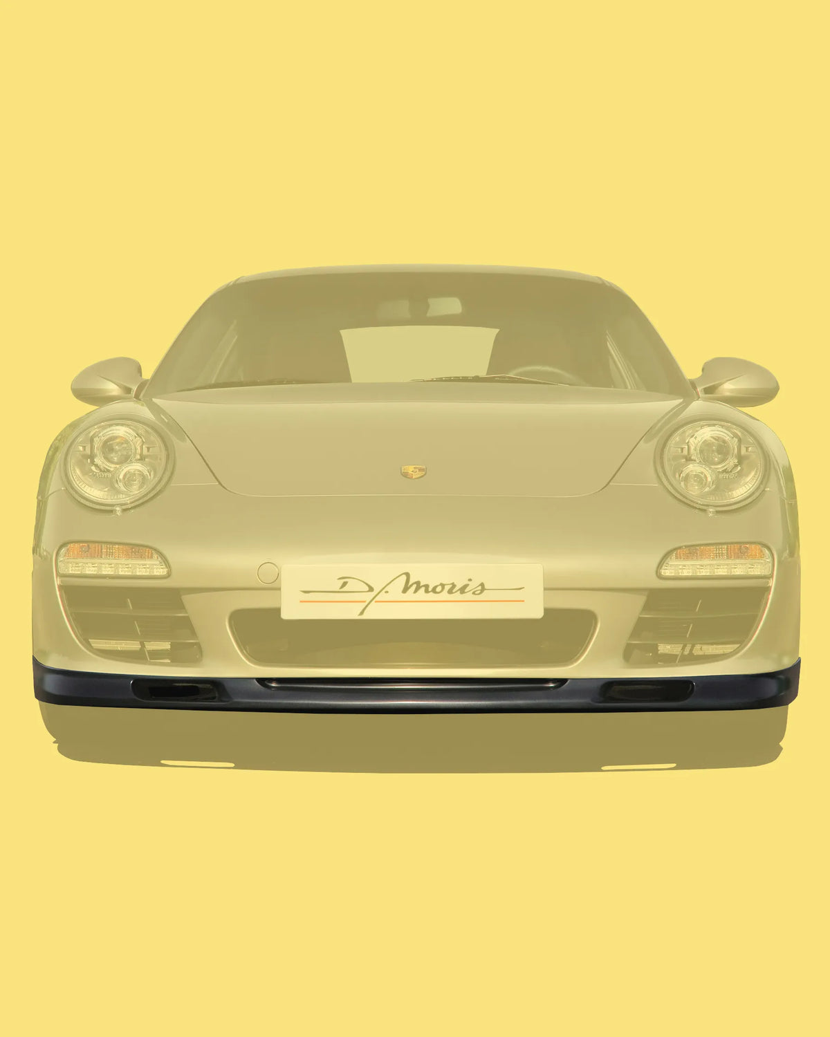 GT3 RS Style Front Spoiler - Satin Black - Original Part