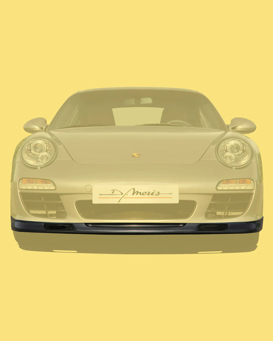GT3 RS Style Front Spoiler - Satin Black - Original Part